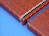 Übergangs- H - Verbindungsstück für Holzspanwerkstofffensterbänke