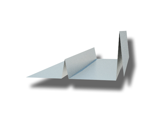 Windleiste mit Wasserfalz ExpoWin® Windleiste mit Wasserfalz ExpoWin®